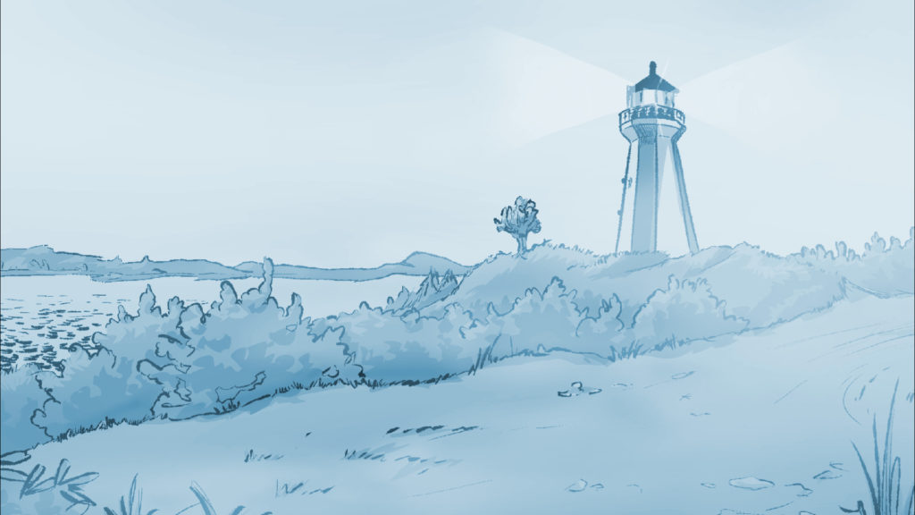 Foghorn painting